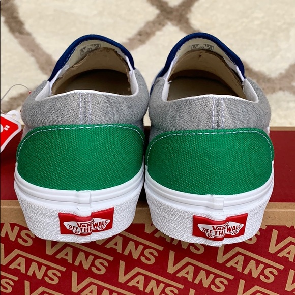 •VANS Men’s CLASSIC SLIP ON VANS COASTAL Grey/TrWht Sneakers - Picture 8 of 16